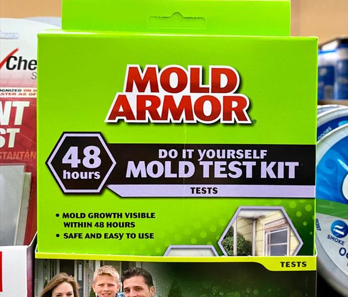 Mold Armor Do It Yourself mold test kit, shows results in 48 hours.